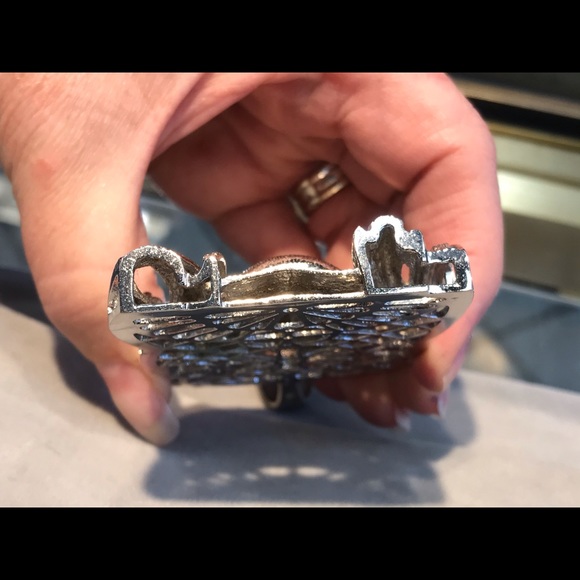 Custom Sterling Silver and CZ large Jesus Pendant - Picture 3 of 7